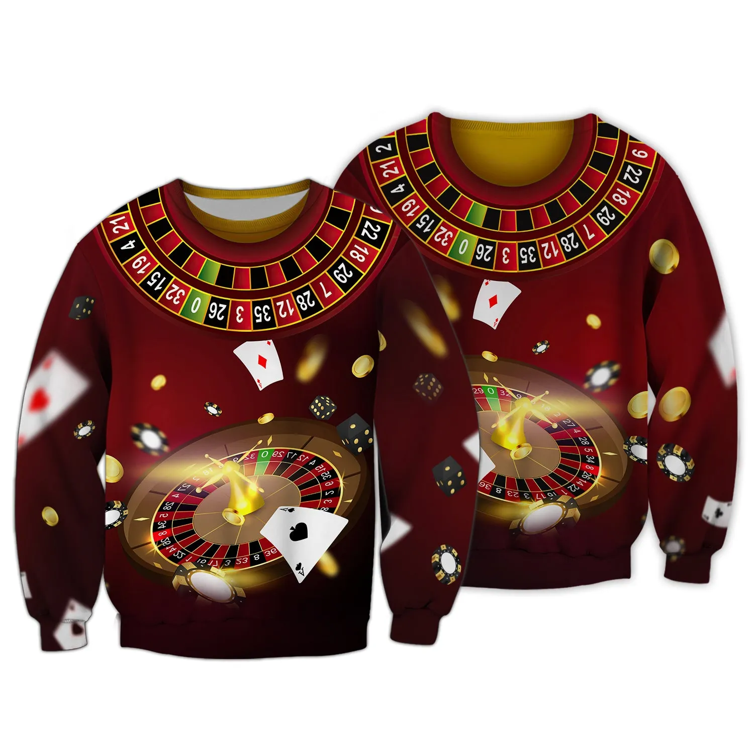 3D Poker Shirt For Him, Women Poker Hoodie, Poker Gift For Dad