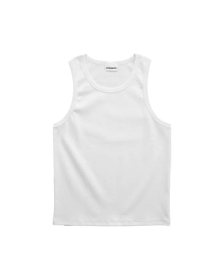 Adults Vest-White plain