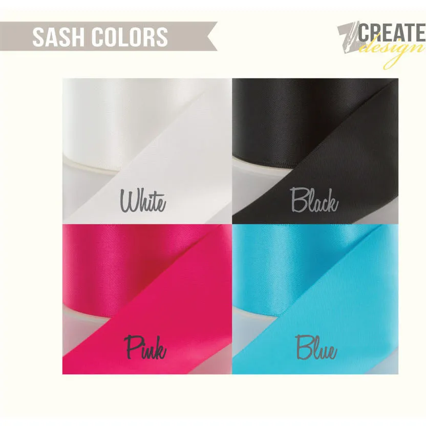 Bachelorette Sash