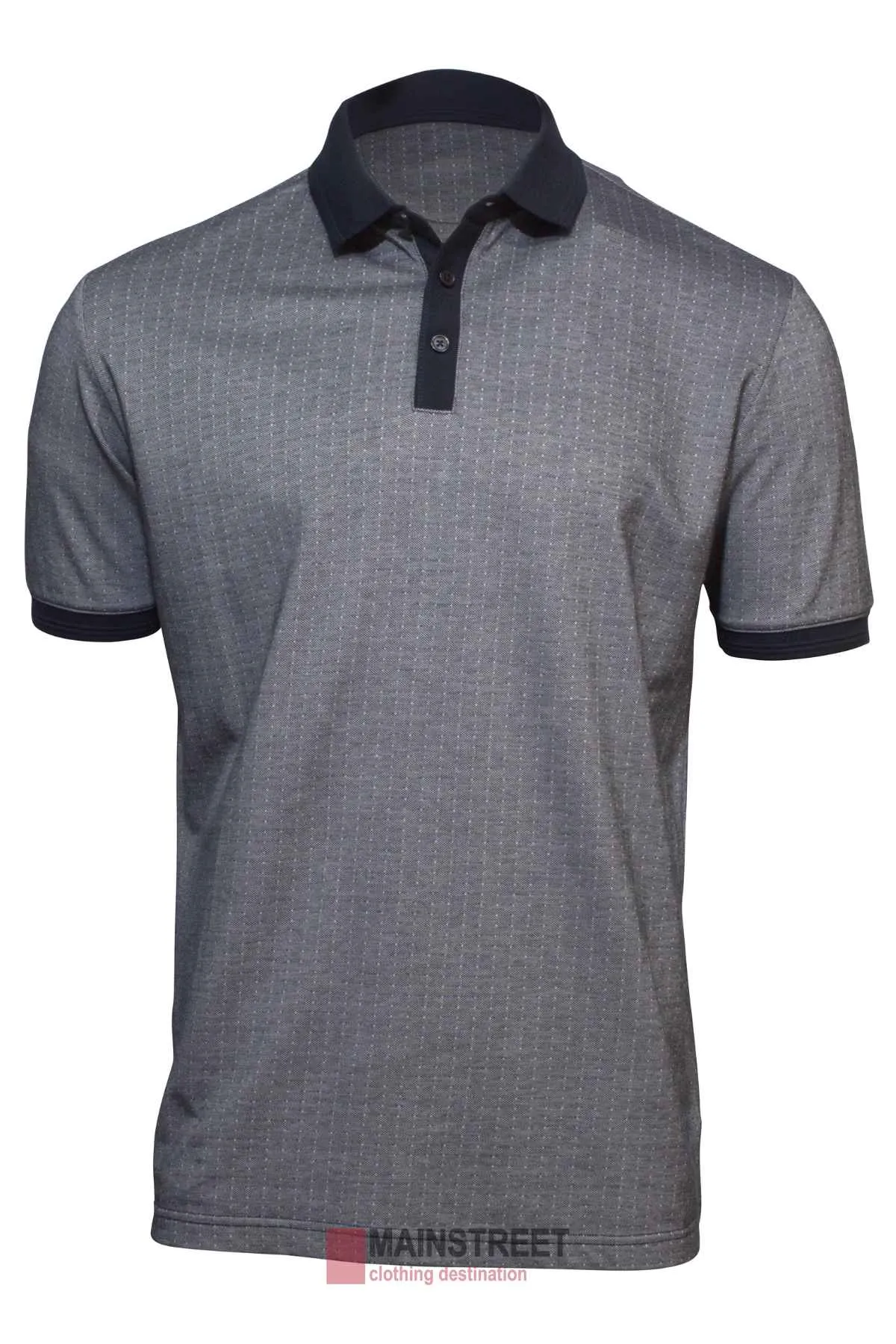 Back Bay Pima Cotton Jacquard Polo