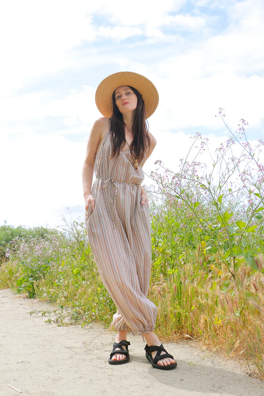 Bianca Stripe Jumpsuit