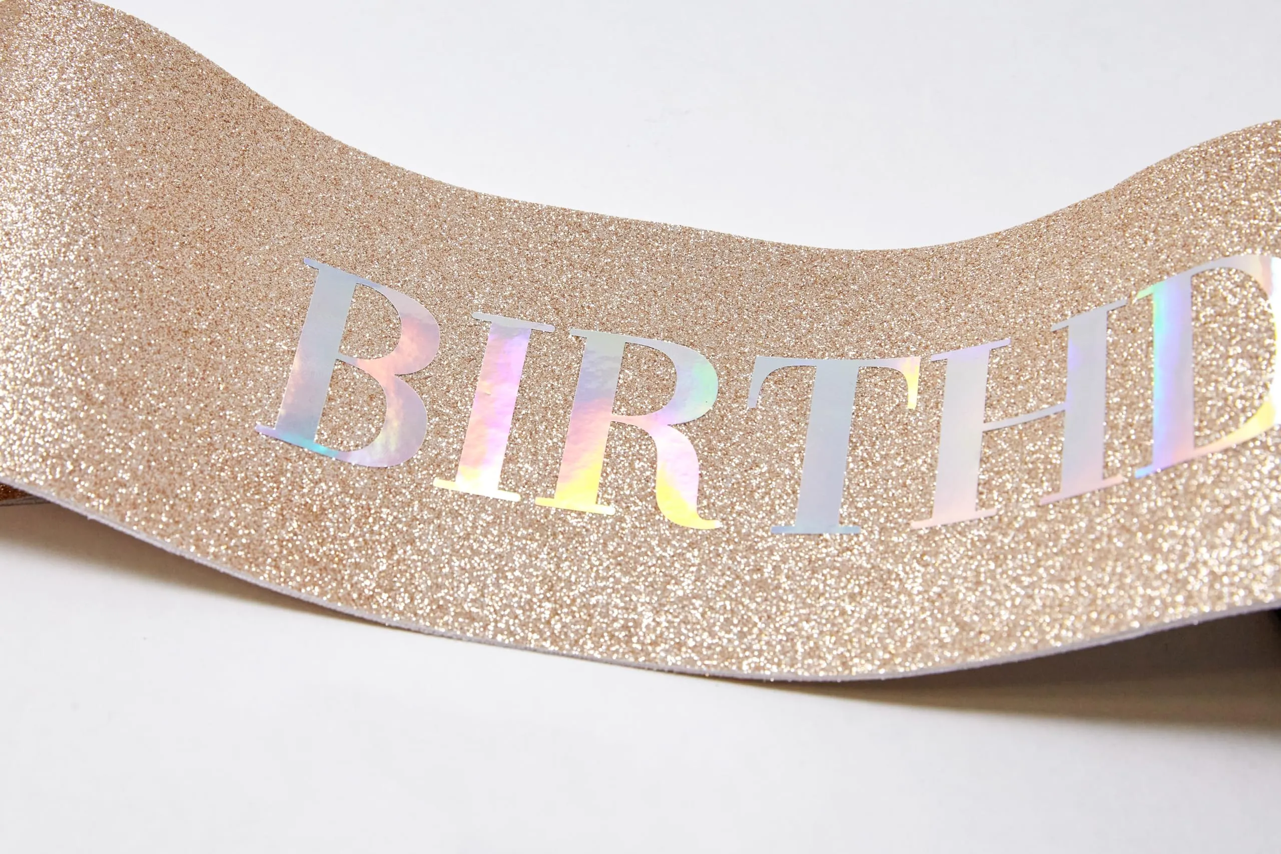 Birthday Party Celebration Sash by Funky Junque