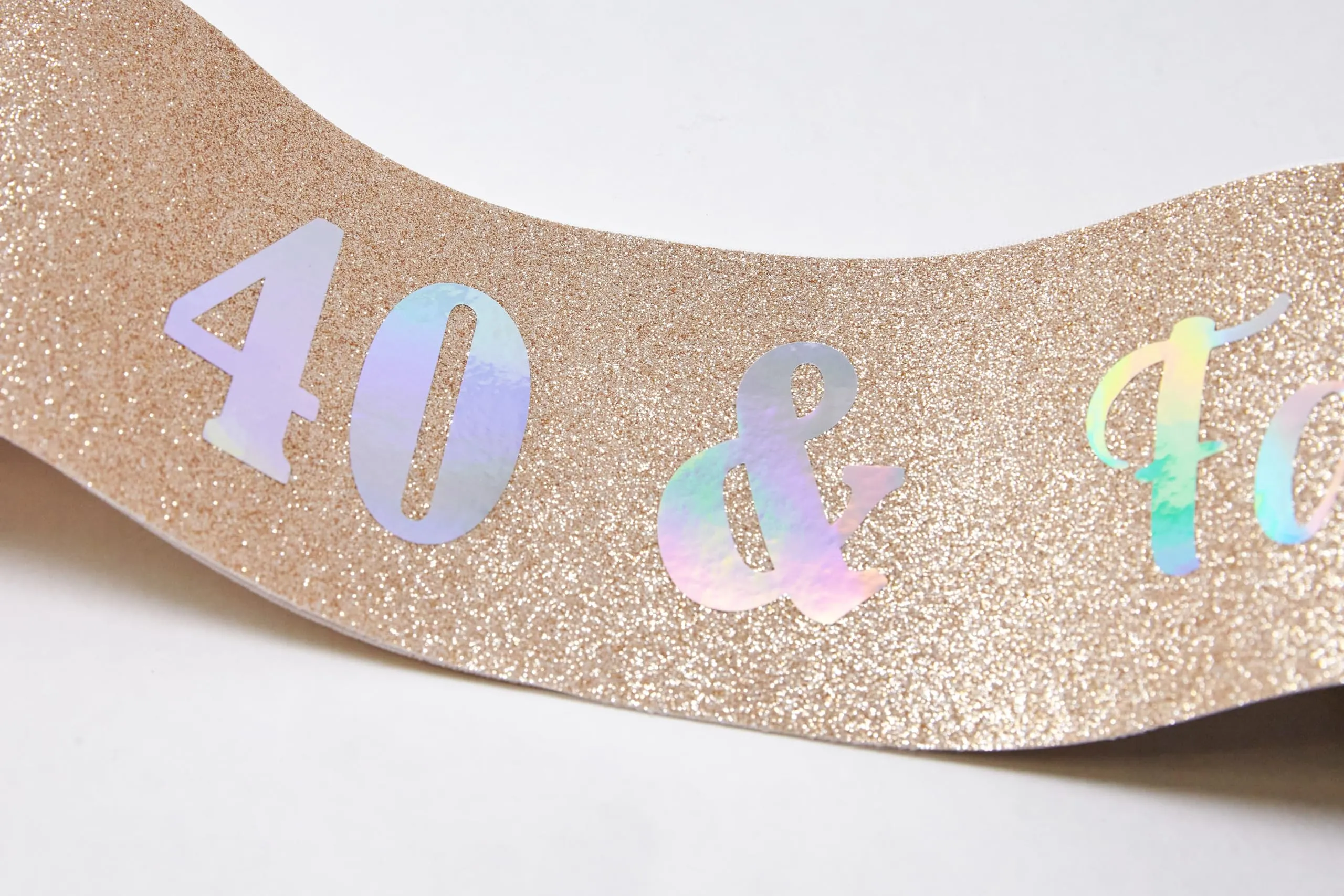 Birthday Party Celebration Sash by Funky Junque