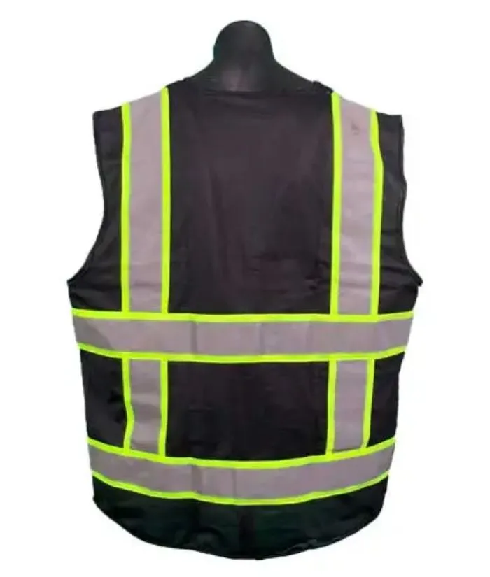 Black BeSafe Safety Vests