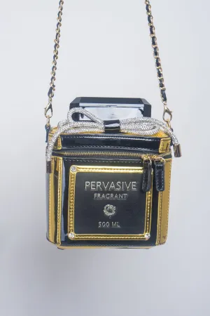 Black Perfume Bottle Bag