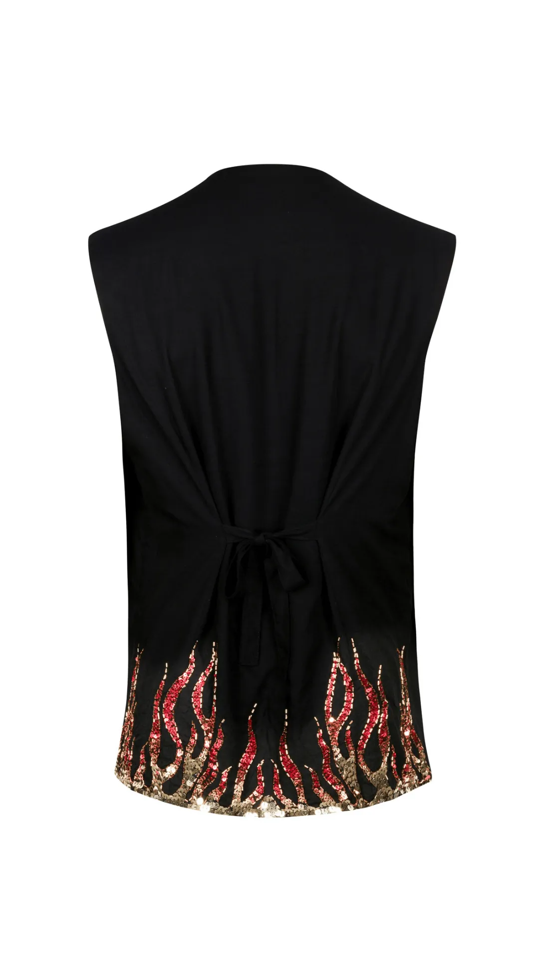 BLAZE SEQUIN SPARKLE MENS VEST