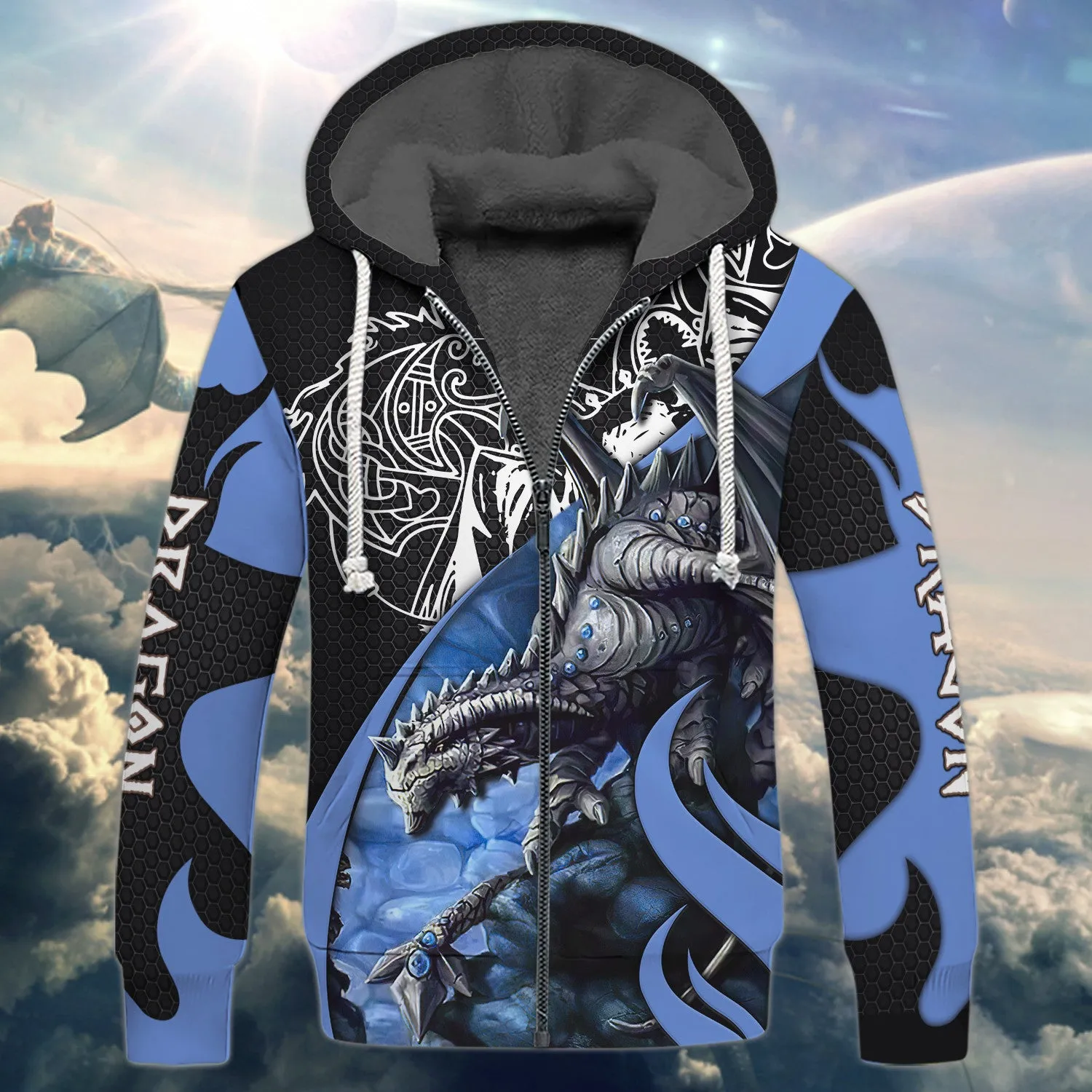 Blue Dragon Tattoo 3D Full Print Shirts
