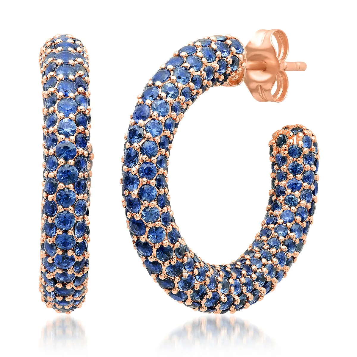 Blue Sapphire Party Hoops