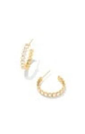 CAILIN CRYSTAL HOOP EARRINGS
