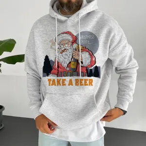 Christmas Party Men's Fashion Oversized Hoodies