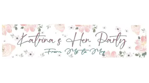 Classy Personalised Hen Party Banner