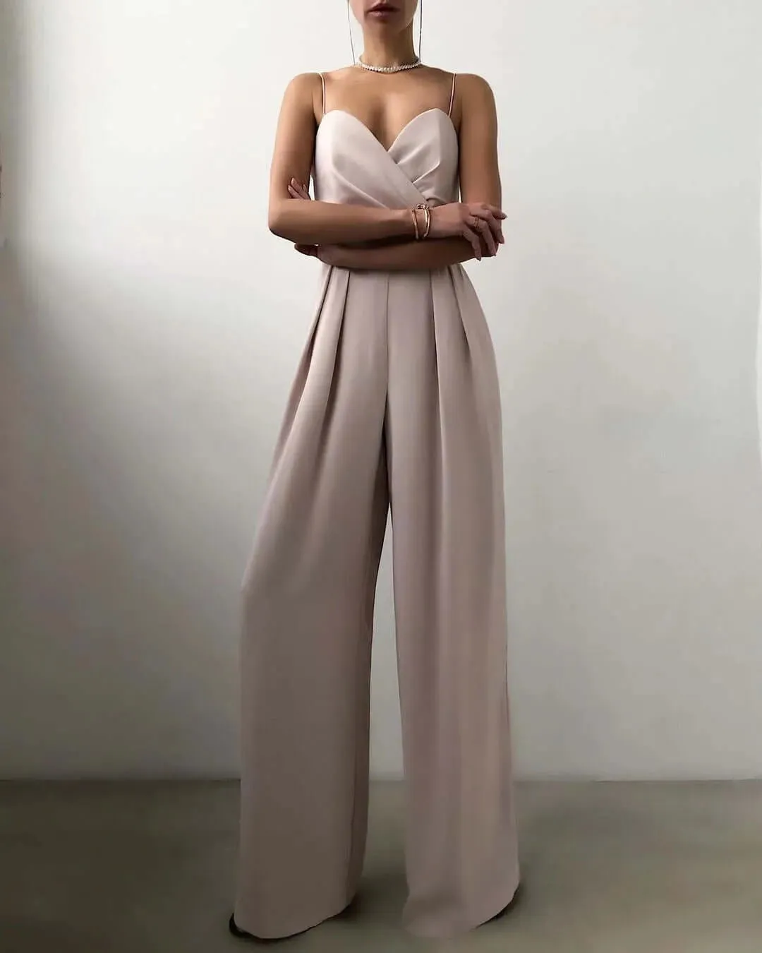 Classy Sling Waist Jumpsuit
