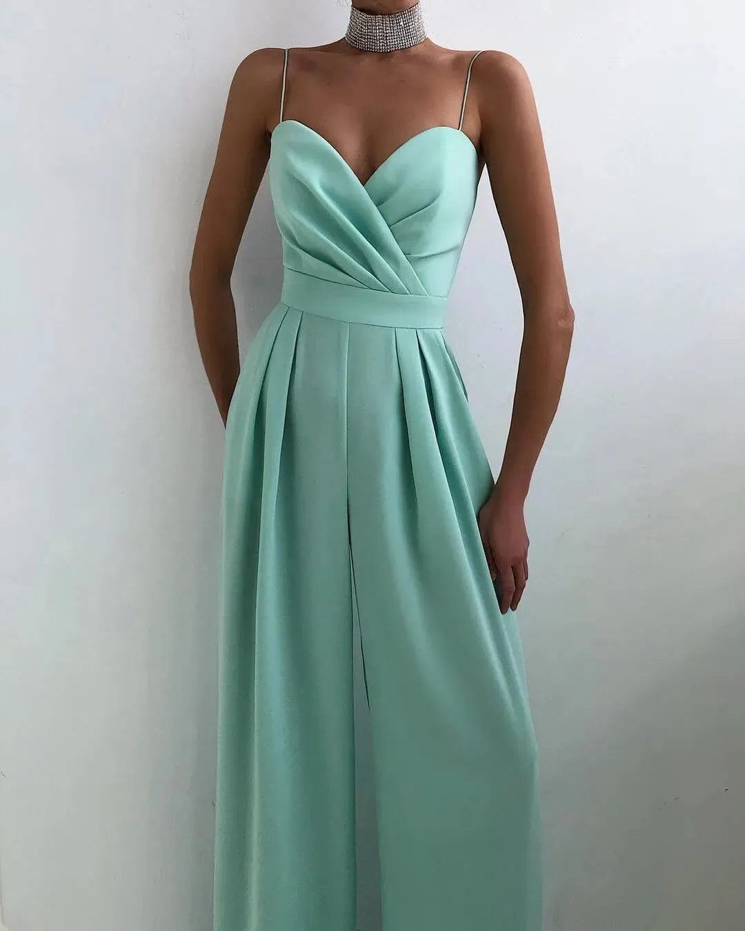 Classy Sling Waist Jumpsuit