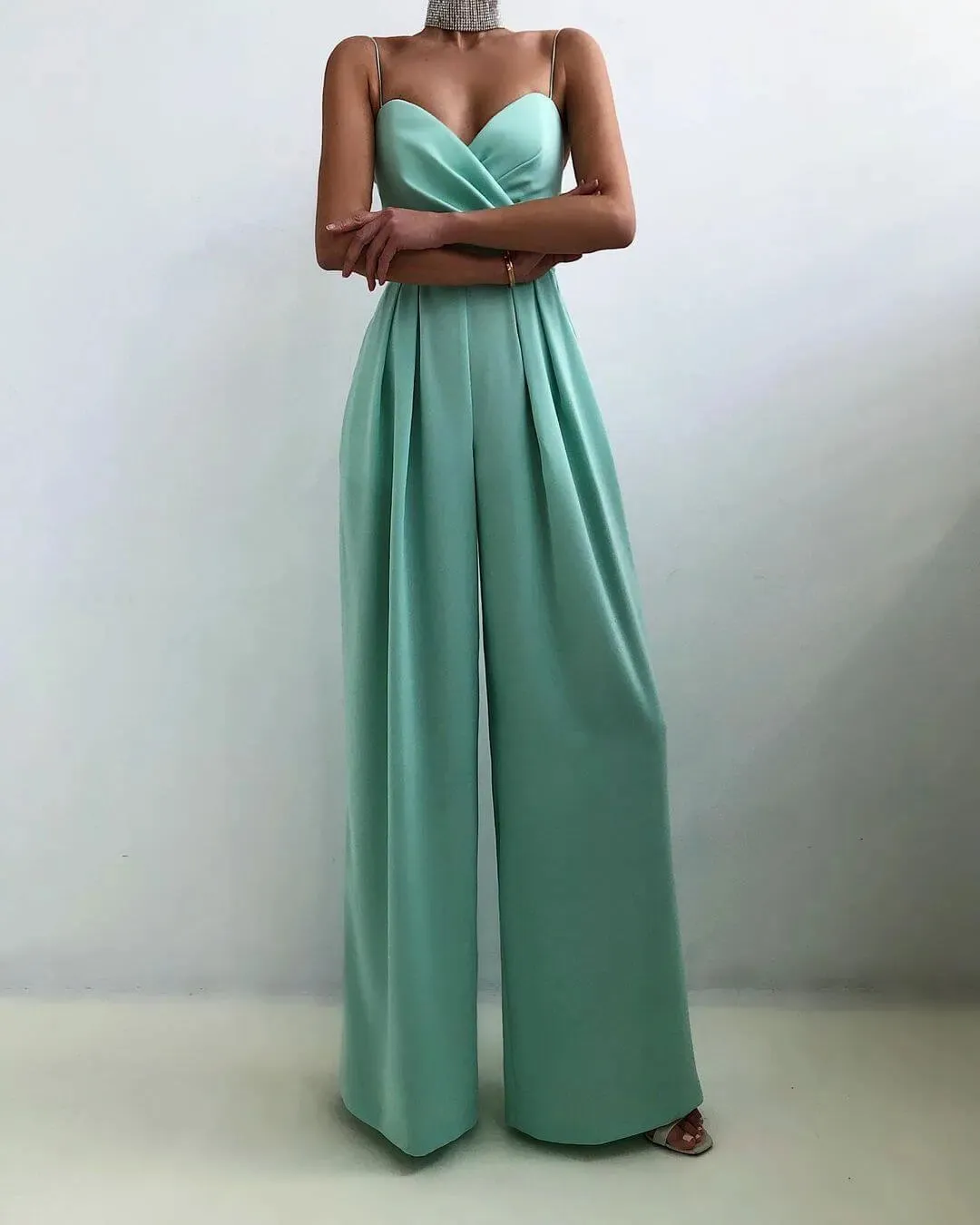 Classy Sling Waist Jumpsuit