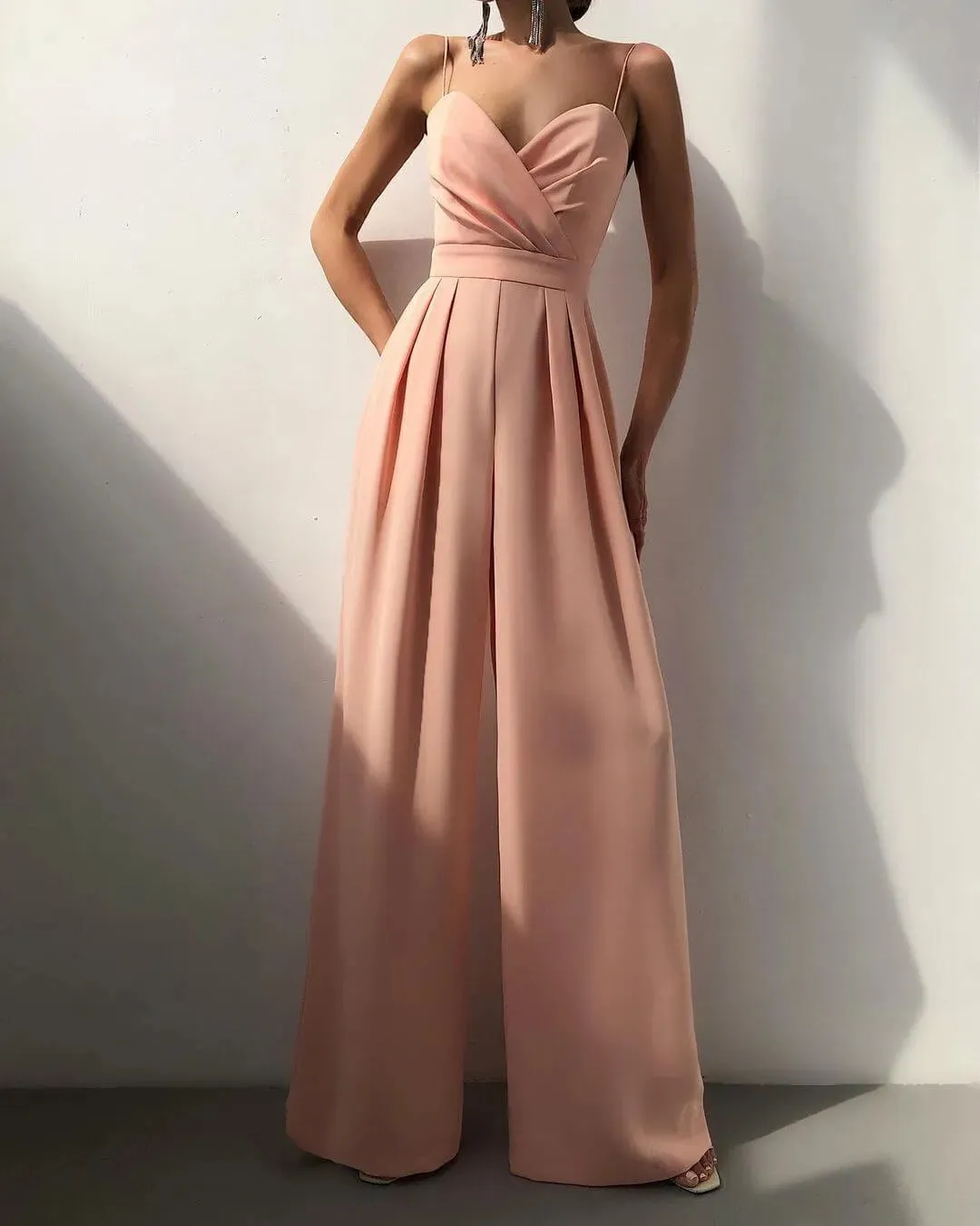 Classy Sling Waist Jumpsuit