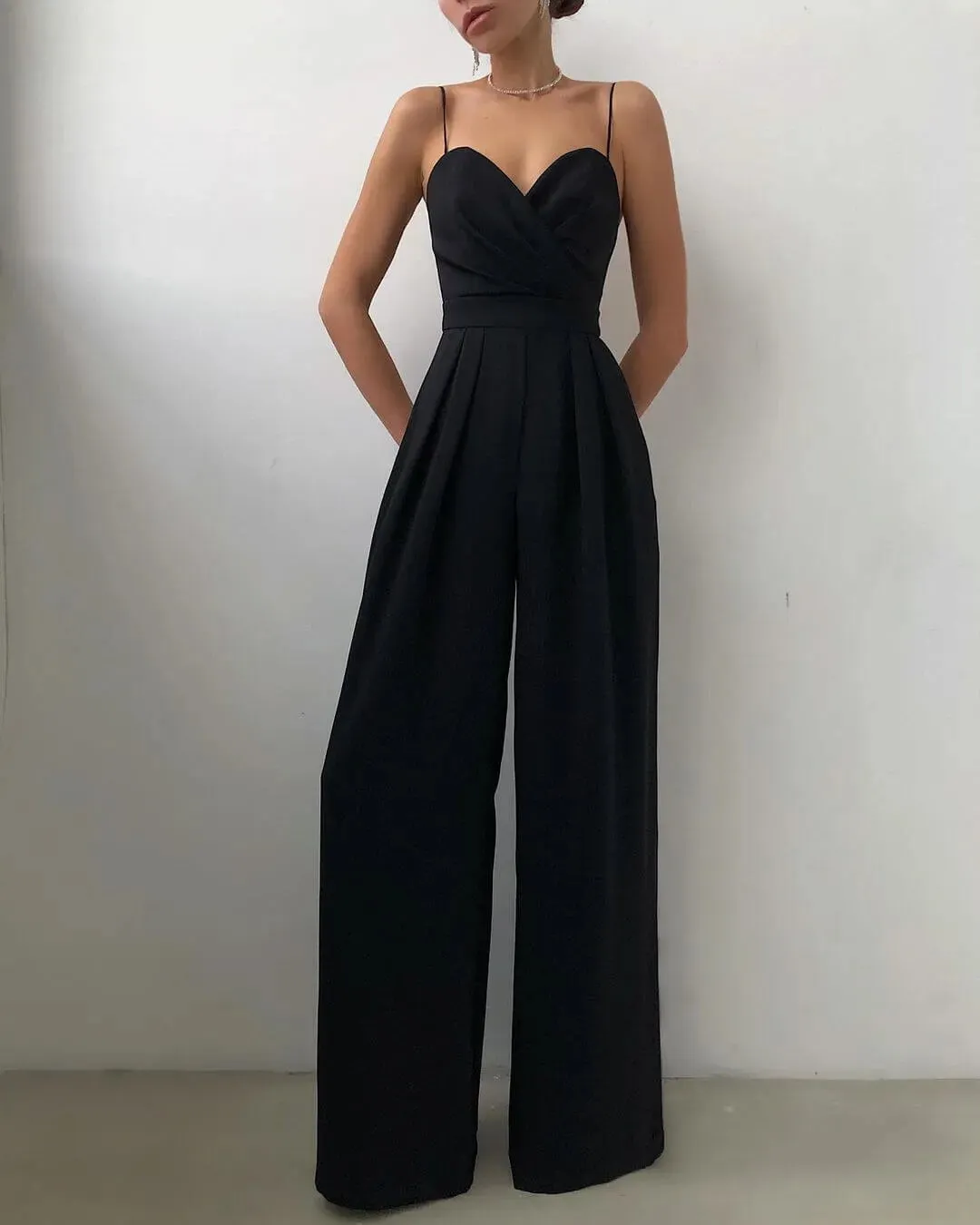 Classy Sling Waist Jumpsuit