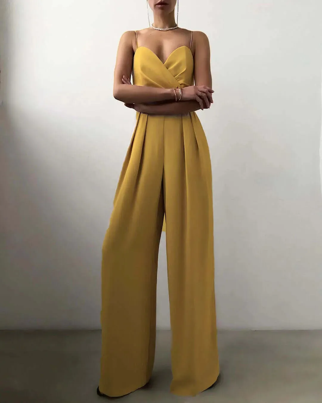 Classy Sling Waist Jumpsuit