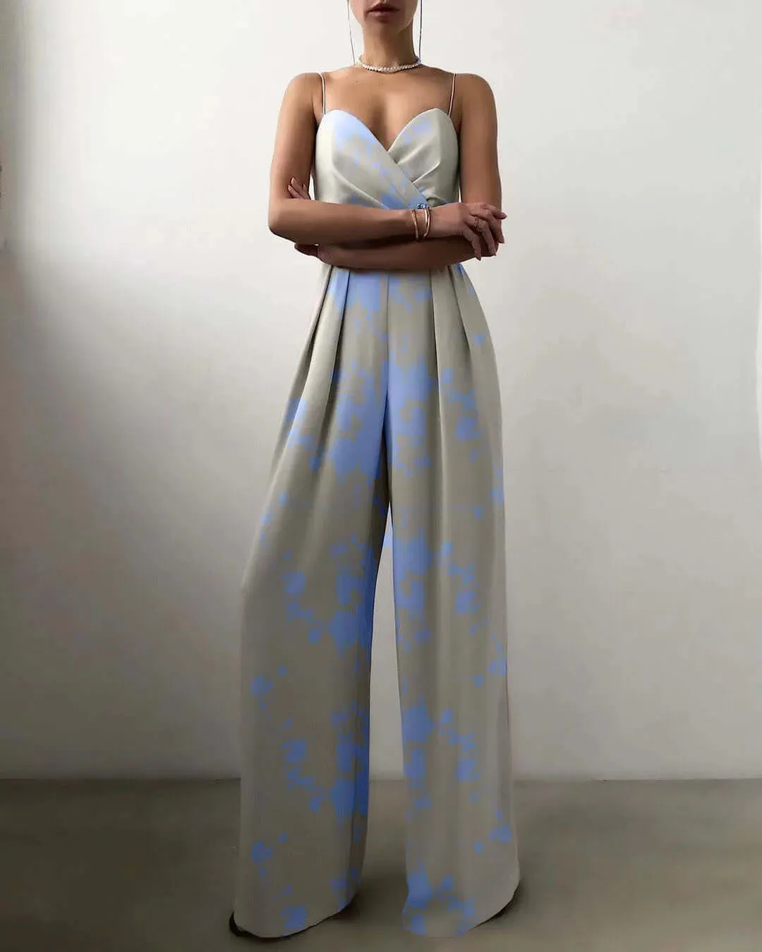 Classy Sling Waist Jumpsuit