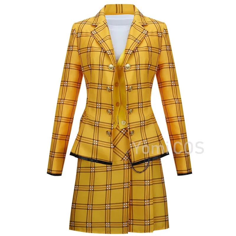 Clueless Cher Halloween Cosplay Costume Woman