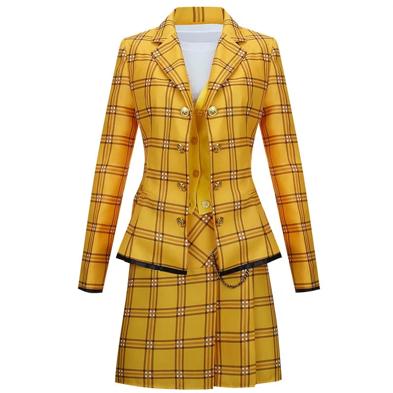 Clueless Cher Halloween Cosplay Costume Woman