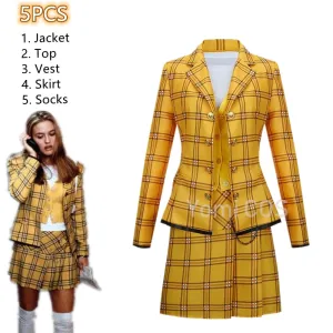 Clueless Cher Halloween Cosplay Costume Woman