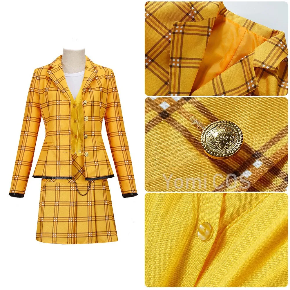 Clueless Cher Halloween Cosplay Costume Woman