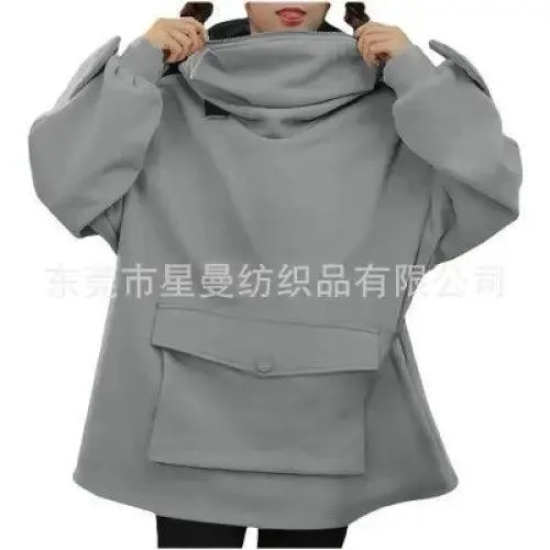 Cool Women Hoodie Perfect Sleeping Frog Pullover Winter Sense Hooded Modern Casual Sweatshirts Cute Funny Style Comfortable Frog Pullover Hoodie For Women