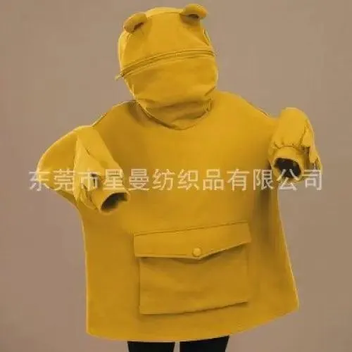 Cool Women Hoodie Perfect Sleeping Frog Pullover Winter Sense Hooded Modern Casual Sweatshirts Cute Funny Style Comfortable Frog Pullover Hoodie For Women