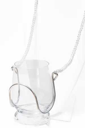Crystal Bead  - Diamond - Wine Necklace