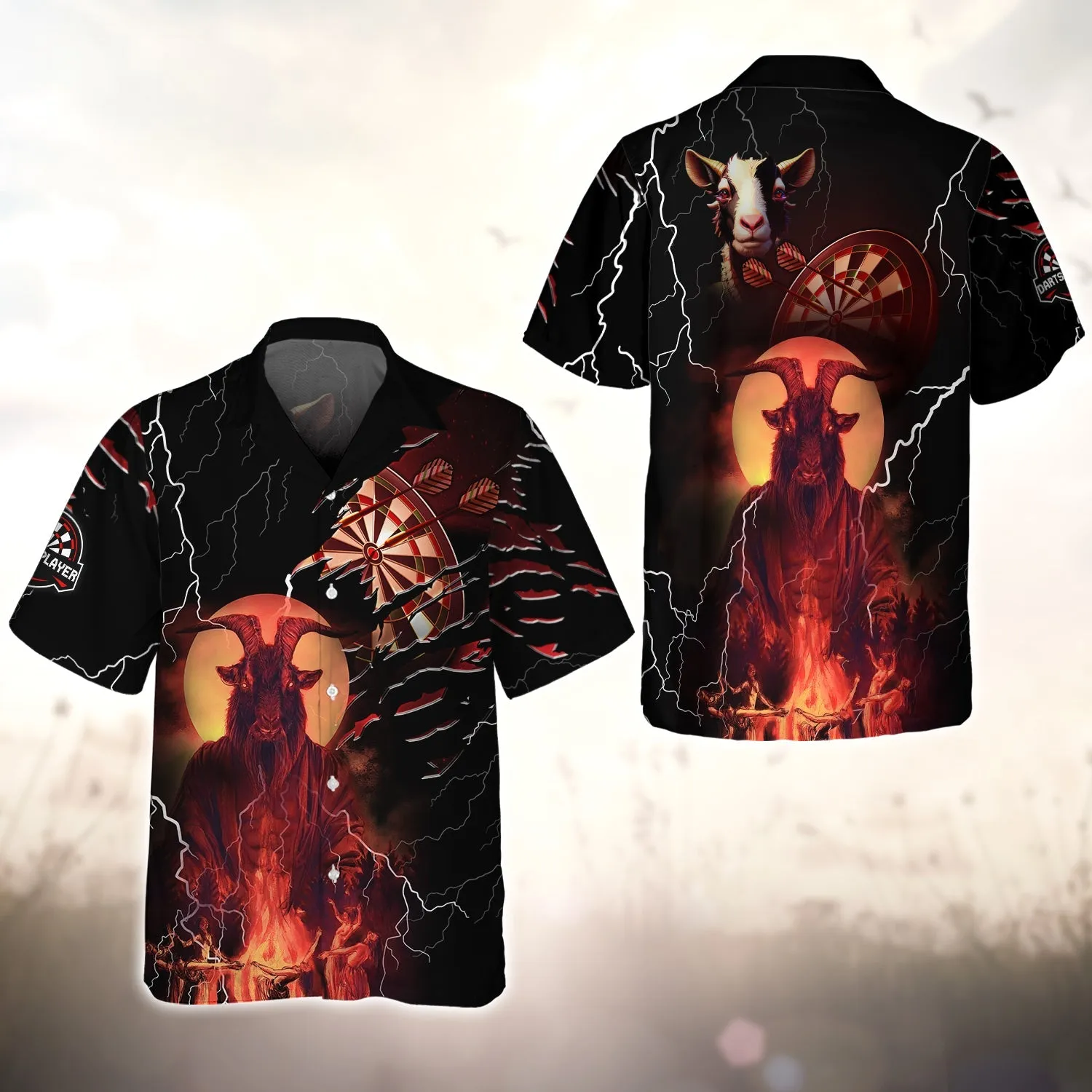 Dart Goat Viking 3D Shirts