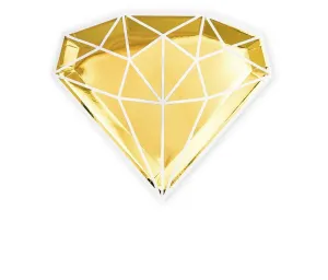 Diamond Party Plates - Large