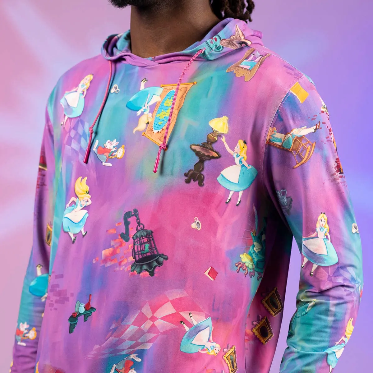 Disney's Alice in Wonderland "Down the Rabbit Hole" – Performance Hoodie