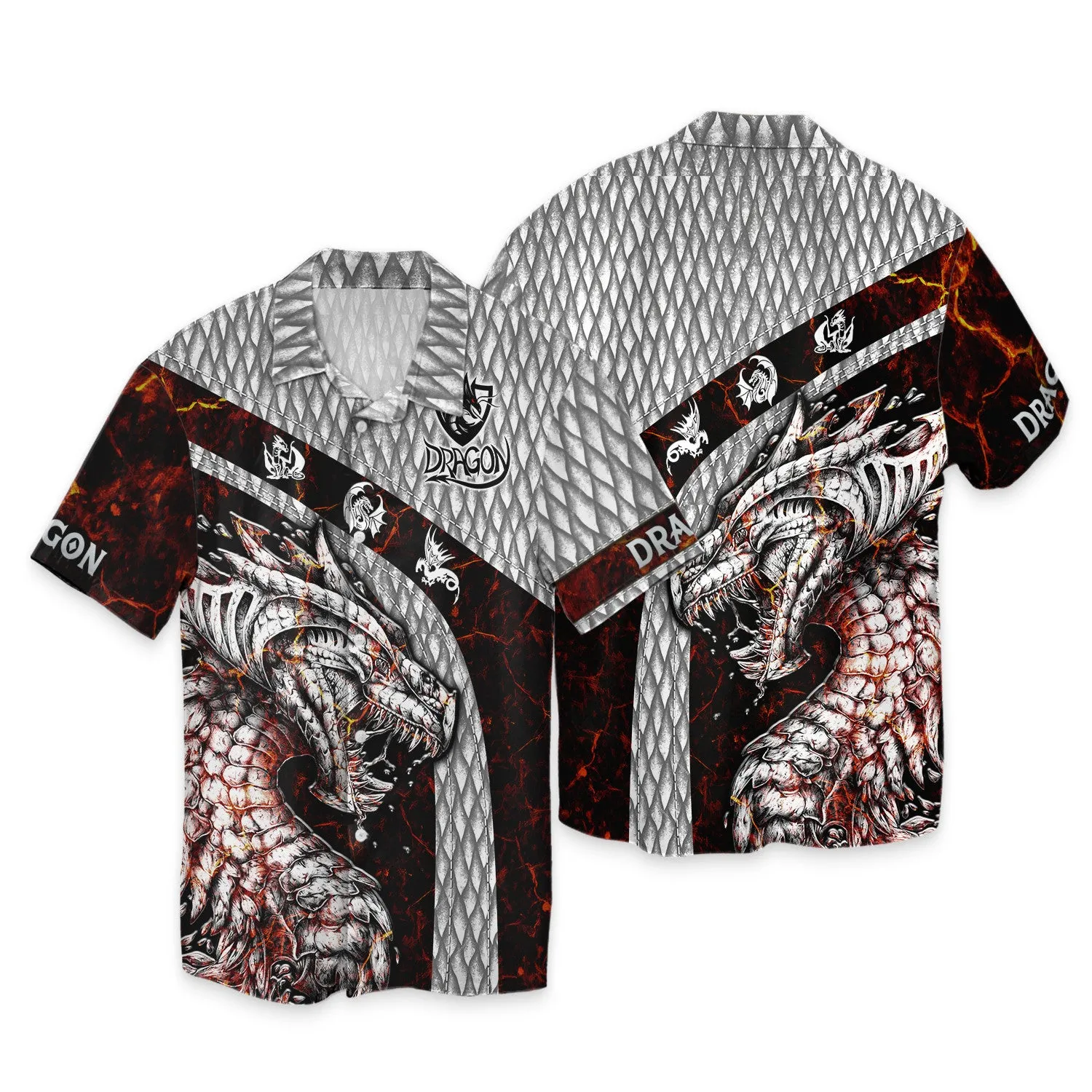 Dragon 3D Hoodie All Over Printed - Dragon Tattoo Jacket 3D print for Woman