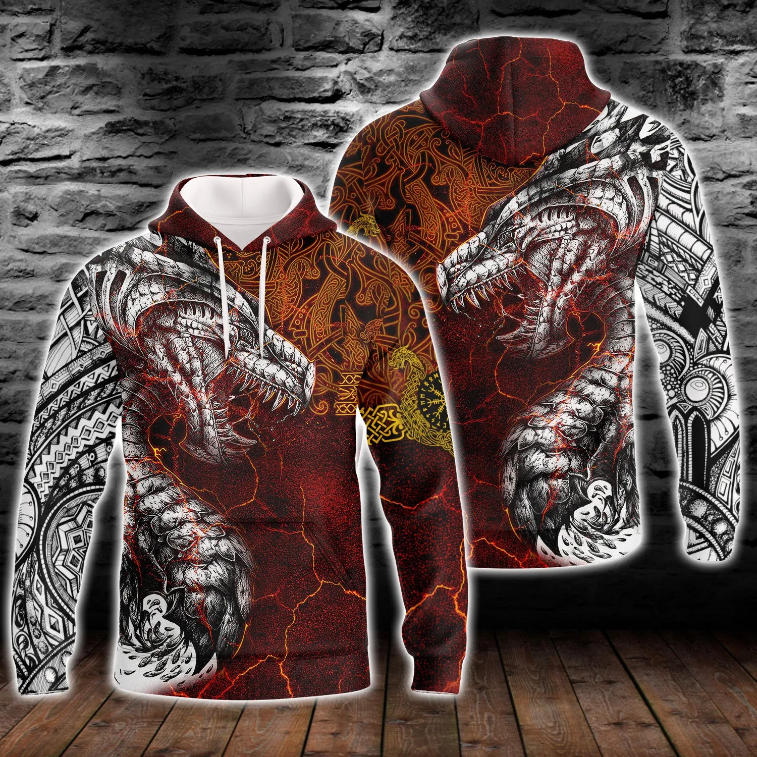 Dragon Tattoo 3D Full Print Shirts