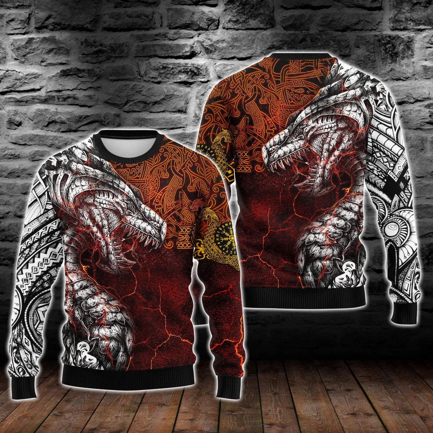Dragon Tattoo 3D Full Print Shirts