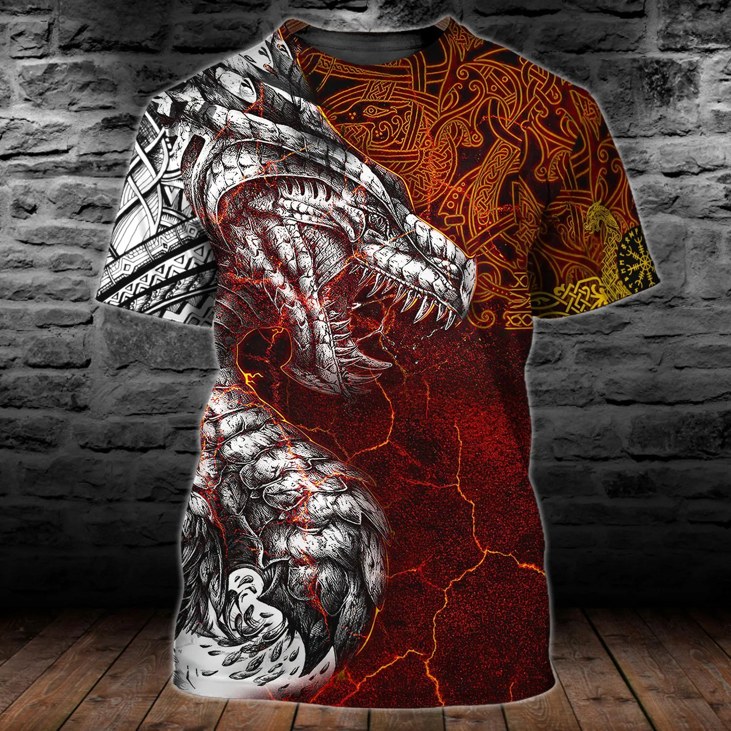 Dragon Tattoo 3D Full Print Shirts