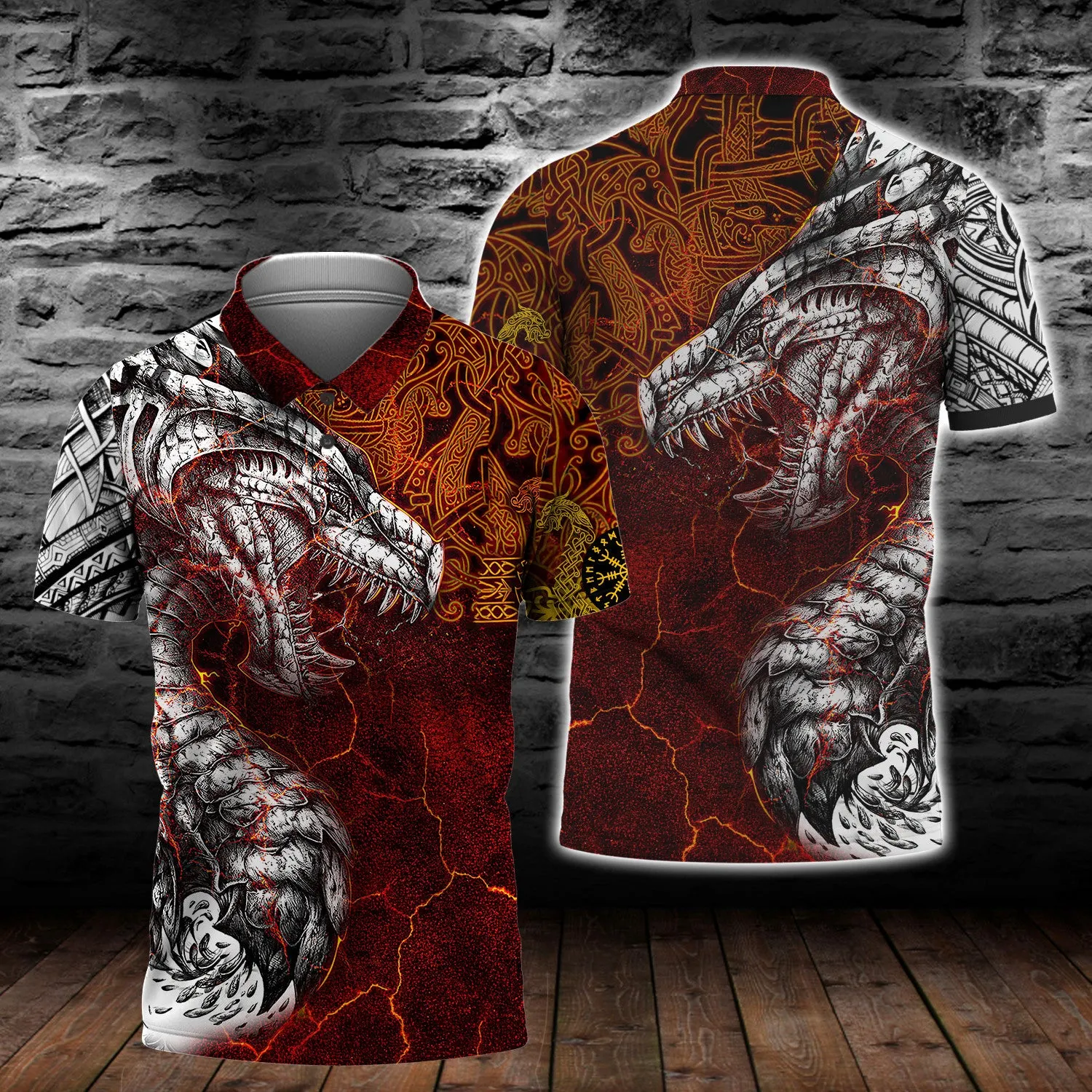 Dragon Tattoo 3D Full Print Shirts