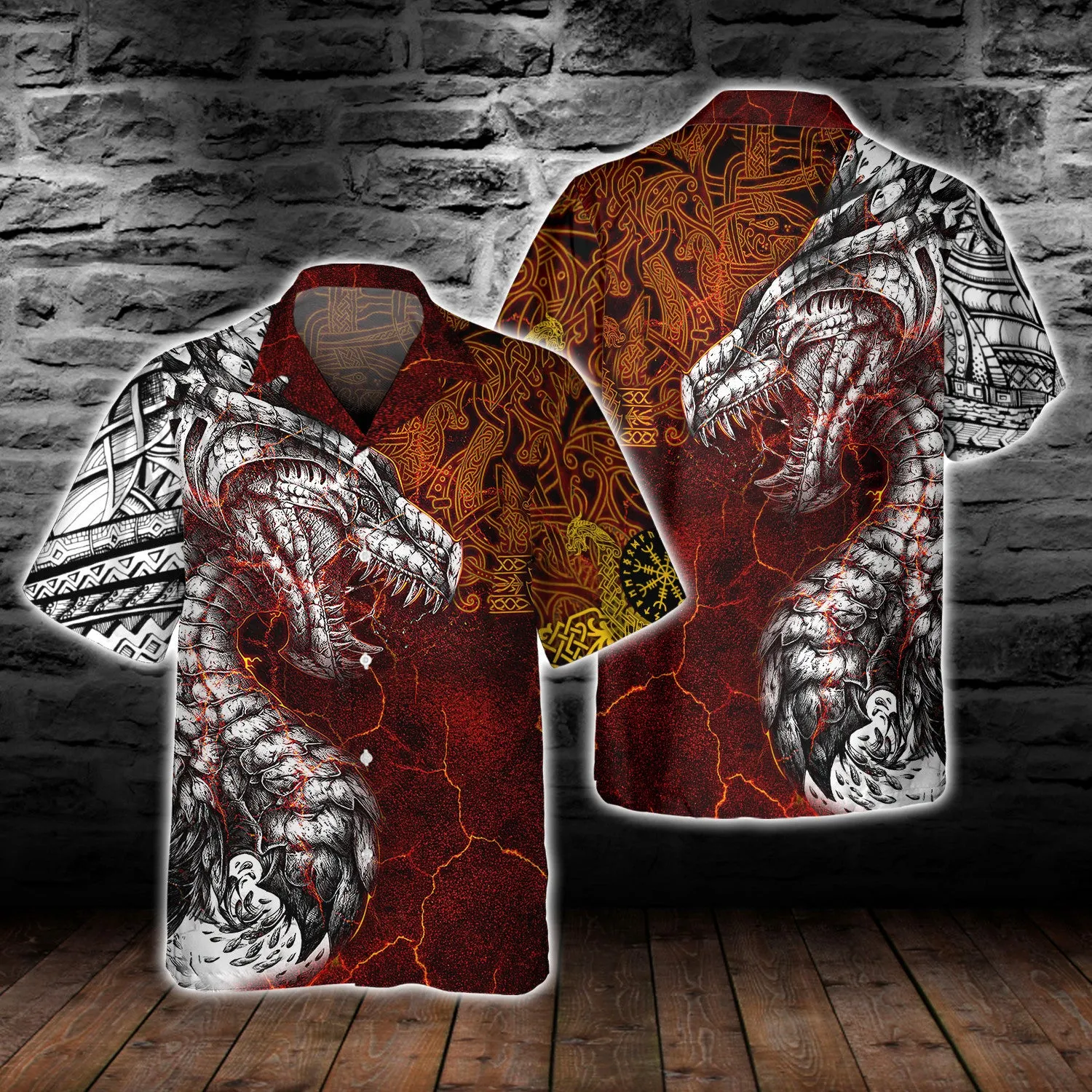 Dragon Tattoo 3D Full Print Shirts