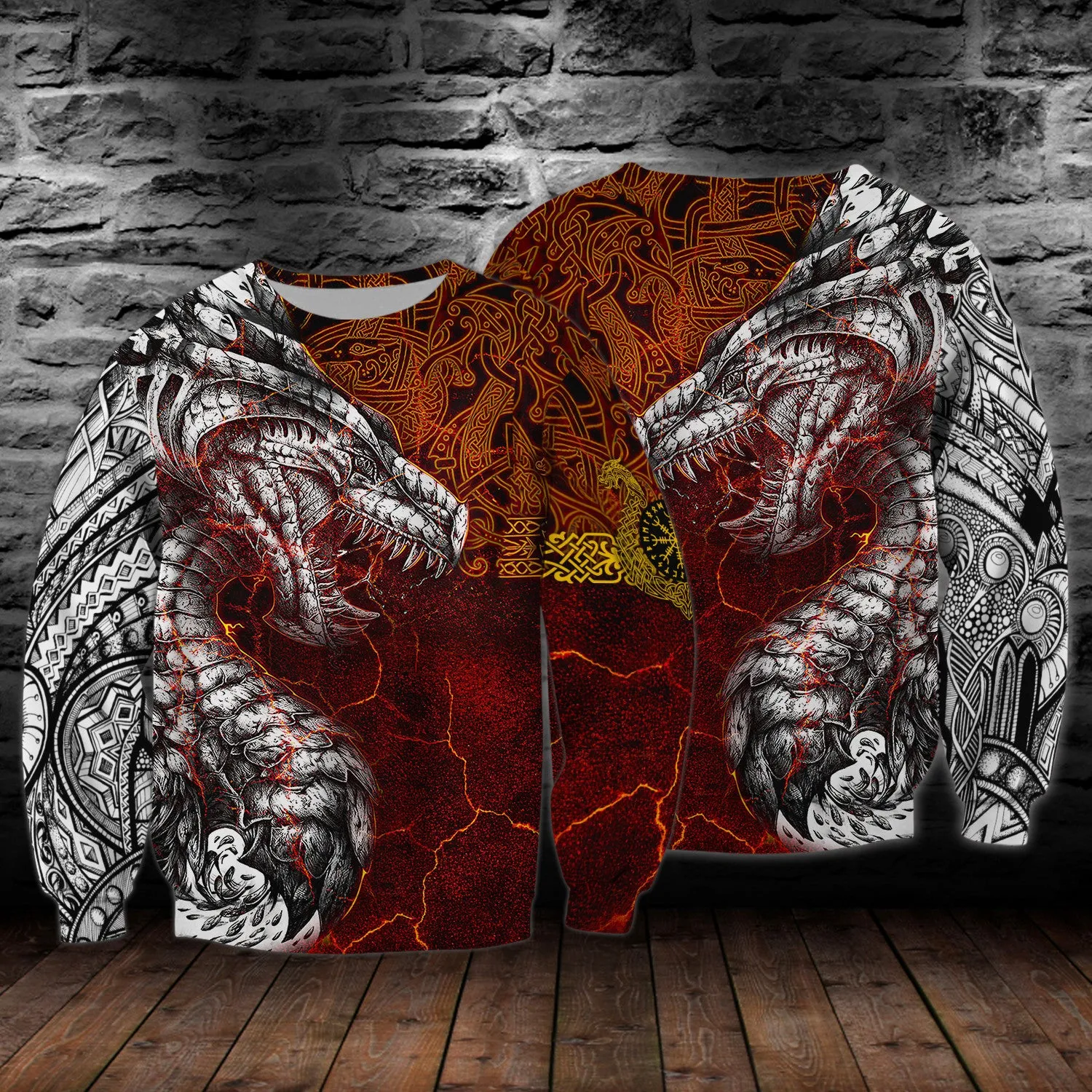 Dragon Tattoo 3D Full Print Shirts