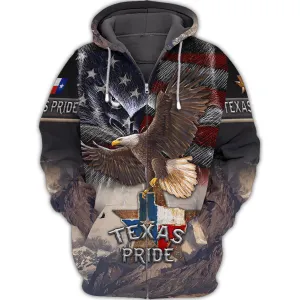 Eagle Texas, Texas Pride, 3D Full Print