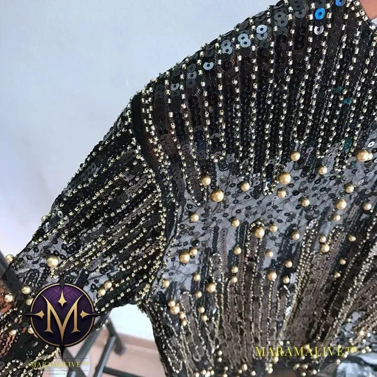 Fashion Bottoming Shirt Sequined Top For Women
