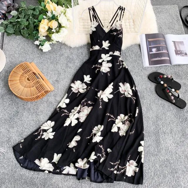 Female Elegant Bohemian Party Dress
