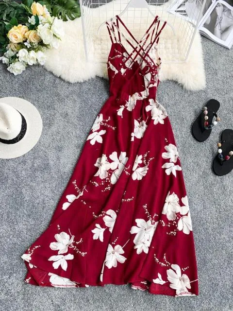 Female Elegant Bohemian Party Dress