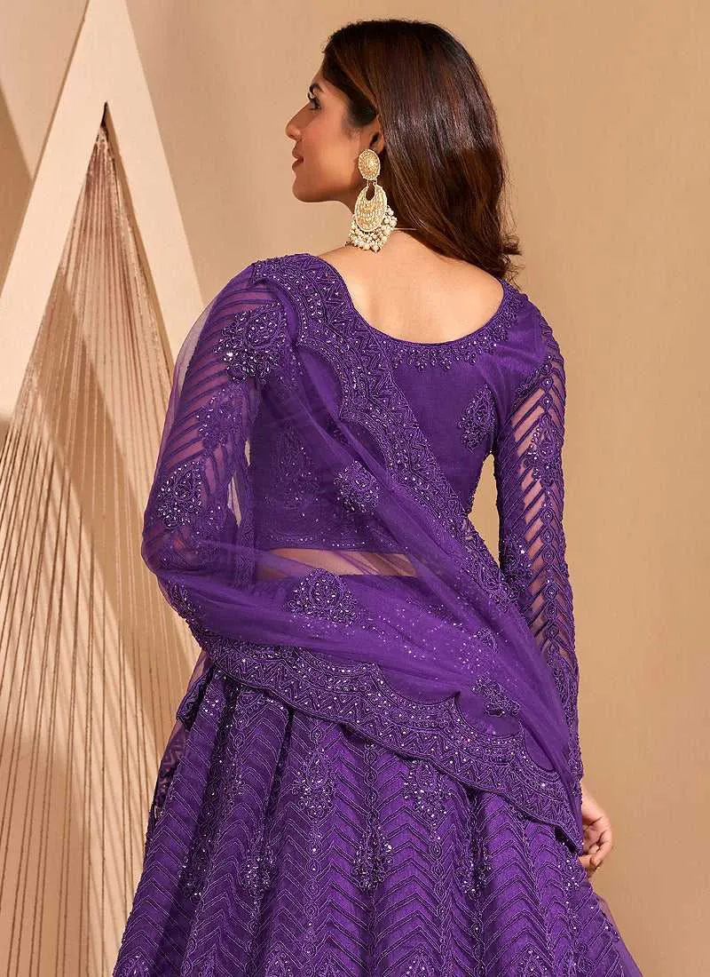 Firozi Floral Embroidered Stylish Lehenga Choli