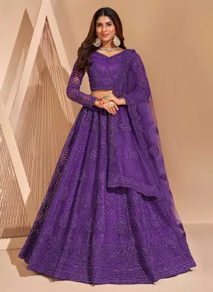 Firozi Floral Embroidered Stylish Lehenga Choli