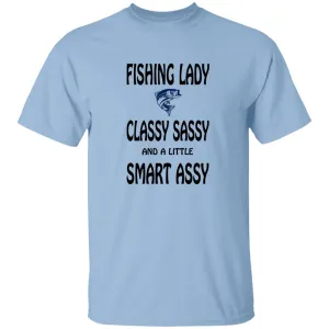 Fishing Lady Classy Sassy T-Shirt b