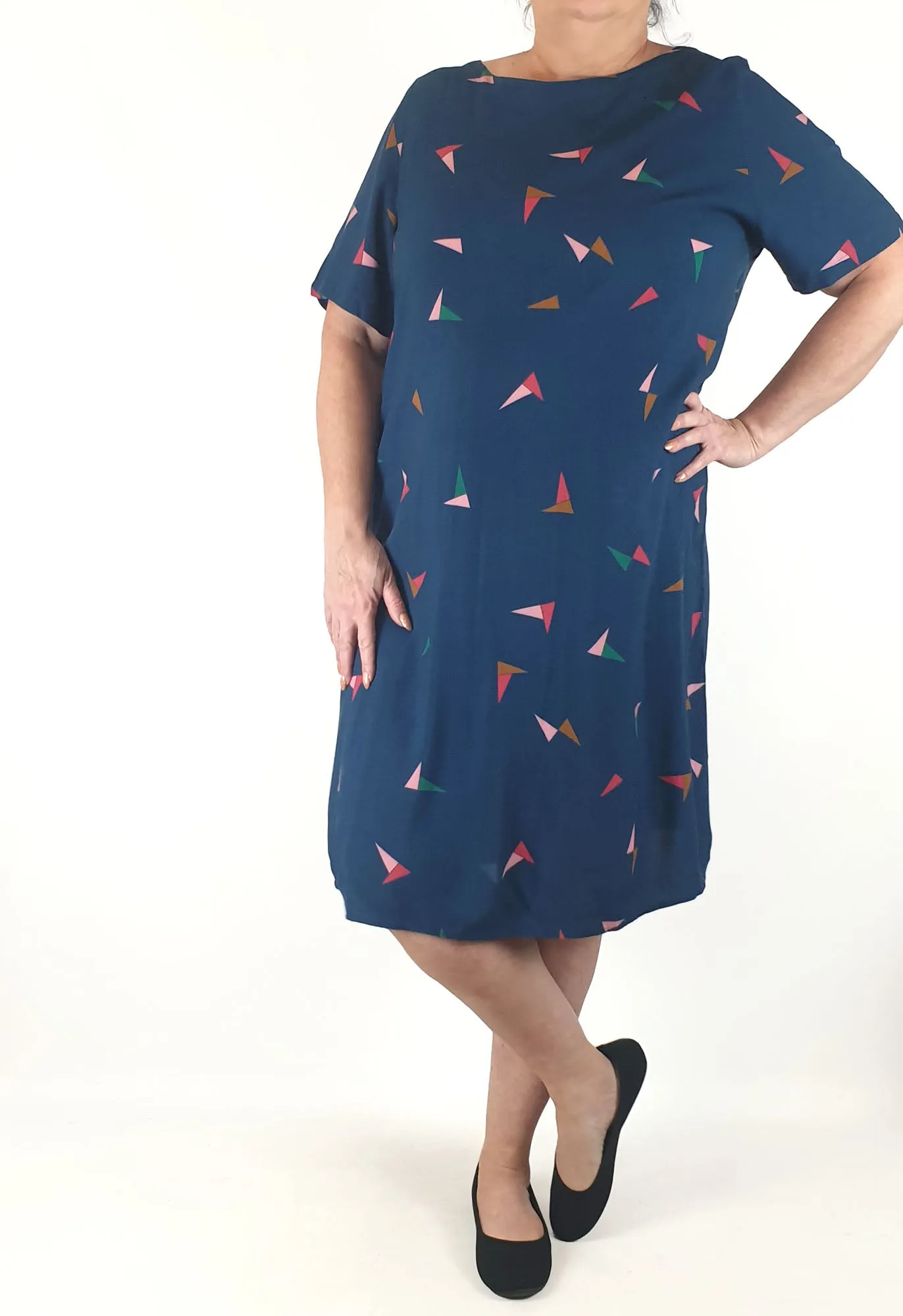 Frock Me Out blue bamboo dress size XXL