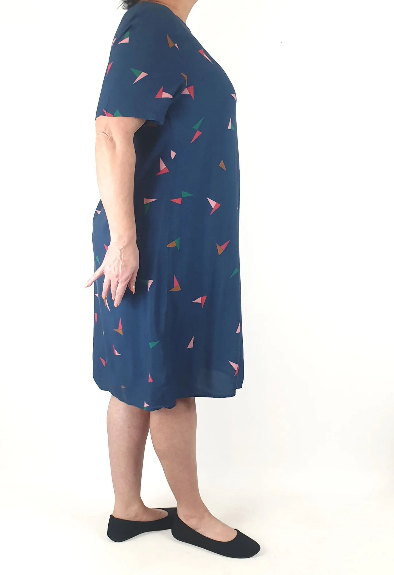 Frock Me Out blue bamboo dress size XXL