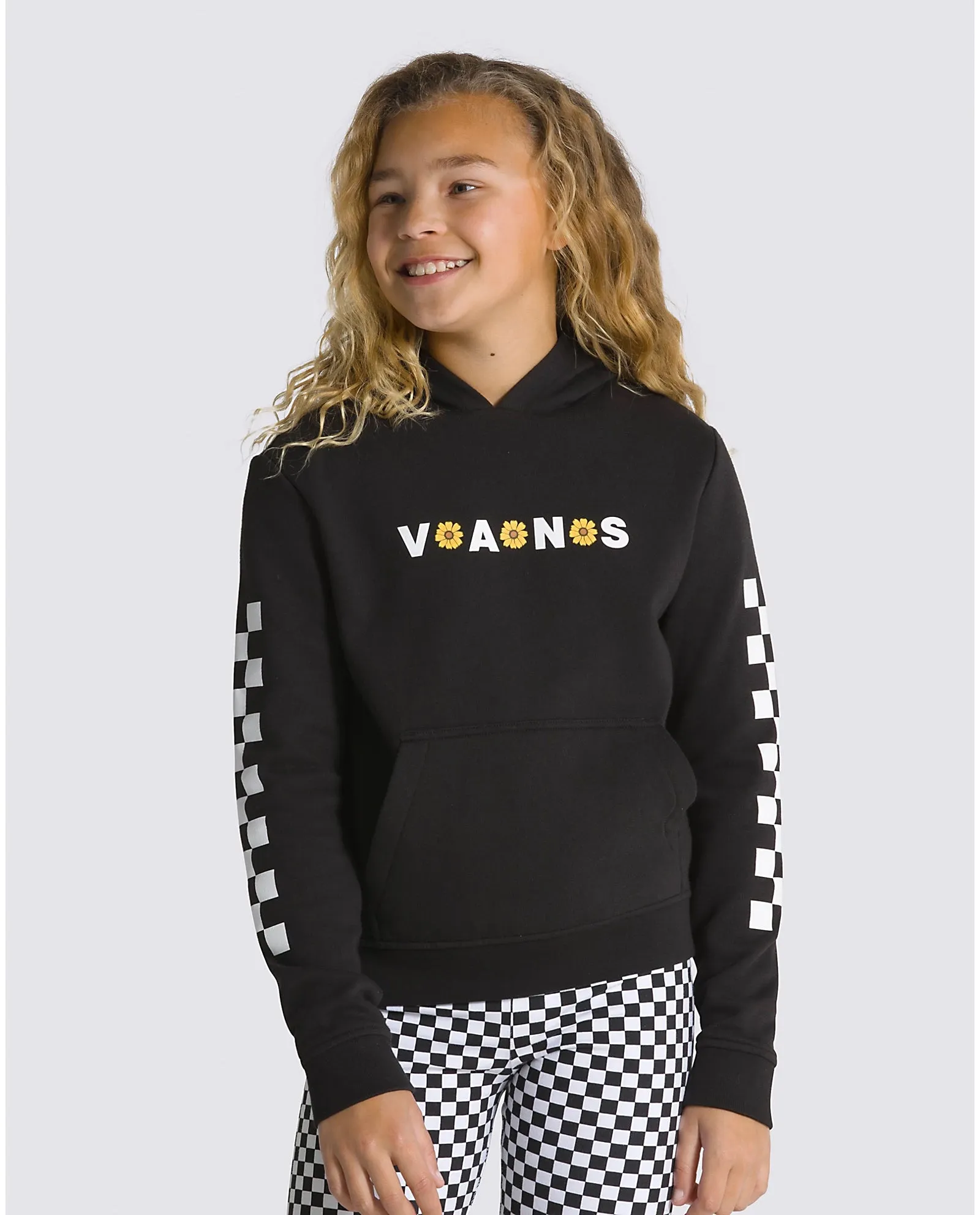 Girls Youth Sunfloral Pullover Hoodie