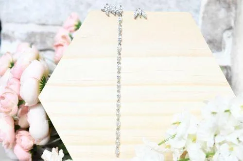 Glamourous statement crystal drops